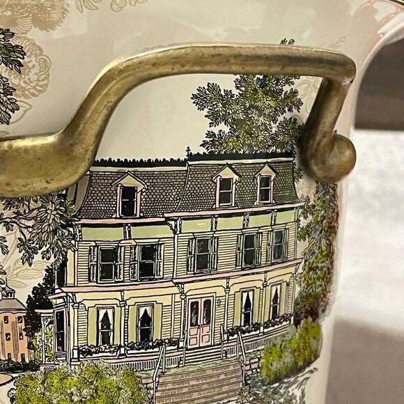 MacKenzie-Childs 30th Anniversary Aurora Collection Enamel Ice Bucket 2013 RARE - Picture 6 of 14